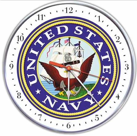 United States Navy Collectible Wall Clock